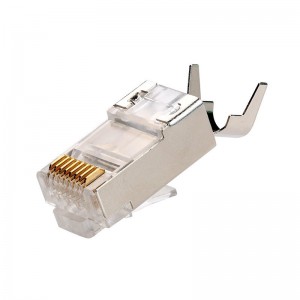 Υποδοχή σύνδεσης RJ45 CAT7 Συνδετήρας Ethernet Crimp STP Modular